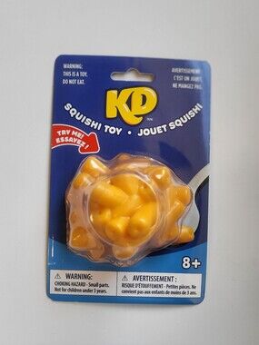 KD Kraft Dinner Squishi Toy - New